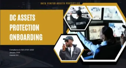 Data Center Assets Protection (DCAP)